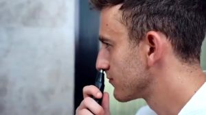 Nose Trimmer Safe Stainless Rechargeable Men Nose Ear Nasal Face Hair Removal Trimmer Shaver Clipper