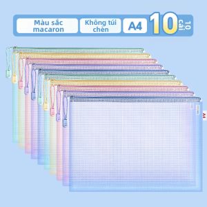 deli | Thư Mục Tài Liệu Chống Nước A4 Học Sinh