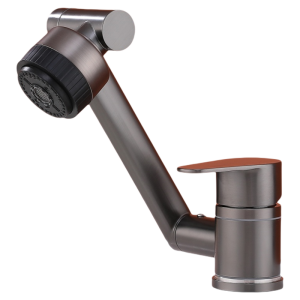 AZOS | Ultra-Low Profile Mini Stainless Steel Swivel Faucet Hot and Cold Dual Use