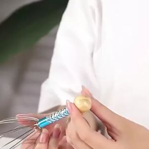 Alat Pijat Kepala Bokoma Stainless Gurita / Alat Terapi Pijat Pijit Kepala / Refleksi Kepala / Pemijat Kepala / Bokoma Massage R779