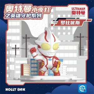 Hero Guard Series Ultraman Scene Glowing Ornaments Digtal Seltsman Zeeta Night Lamp Figurine Toy Collectible Items