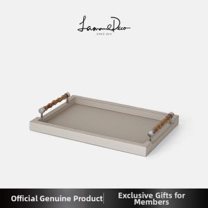 LAMOME DECO | Luxury Leather Perfume and Cosmetics Tray