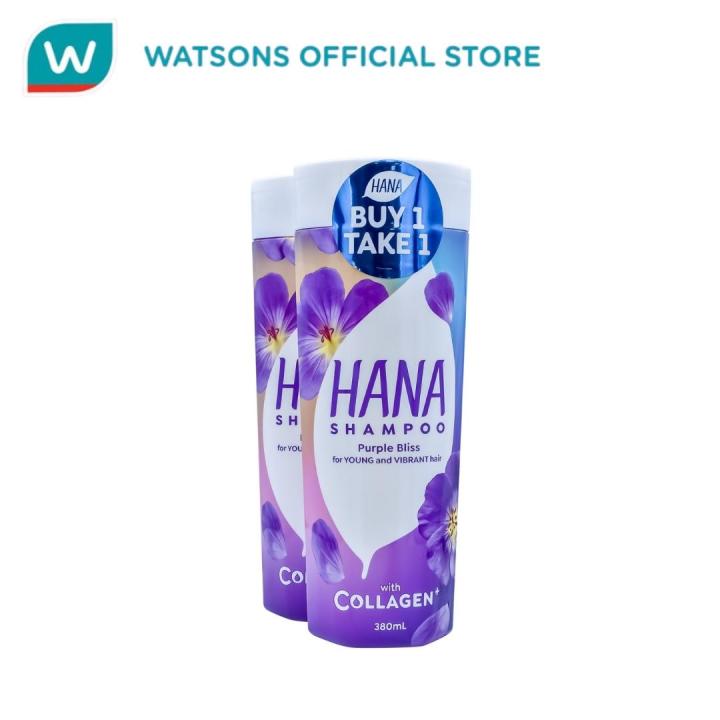 Hana Shampoo Purple Bliss 380ml Buy 1 Take 1