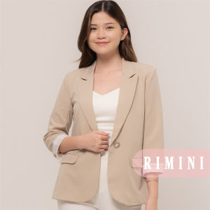 RIMINI - Atasan Wanita Blazer Formal Kerja Wanita Size S - XL - Rhei Outer CC30705