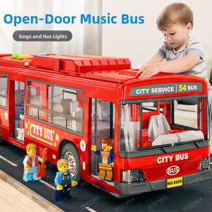 FENFA | Realistic Large Buses Toy Set