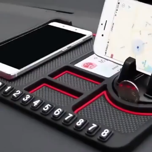 3 in 1 Anti Slip Multifungsi Universal Stand Holder Car Mount Alas Dashboard tikar