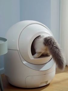 PMT Automatic Cat Litter Box Deodorization Large Capacity Secure Sound Off COD