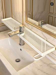 Ljxz | Drainage Bathroom Storage Rack Wall-mounted Hole-free