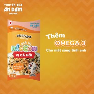 Gia vị Rắc cơm Thuyền Xưa Ăn Dặm Cho Con - Vị Cá Hồi (Gói 19g)