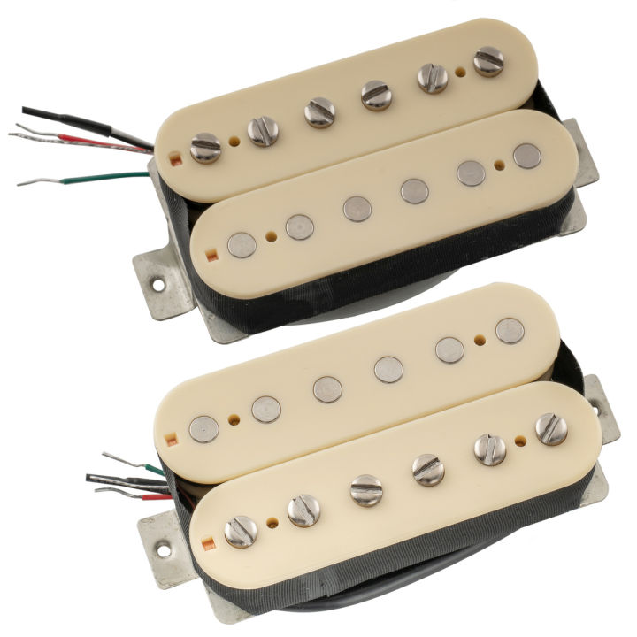 The Revival Pickups RPH2 Hotwired Alnico 5 Uncovered Humbucker Neck Bridge Pickups Set