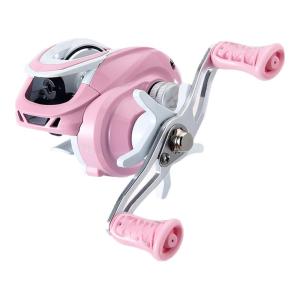 TEBEN | Small Lure Spinning Reel Pink