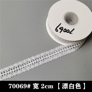 Cotton Thread Lace Trim Fabric Art DIY Home Decorative Hollow out Trim Material for Clothing Curtains Country Style
