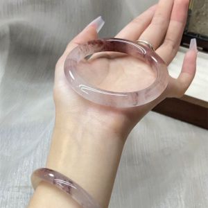 CEYU | Glass-like Jade Chunky Bangel Bracelet