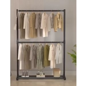 AI Home ราวตากผ้า แขวนเสื้อผ้า ราวแขวนเสื้อผ้า ราวตากผ้าอเนกประสงค์ ยาว 90/60/100 ม