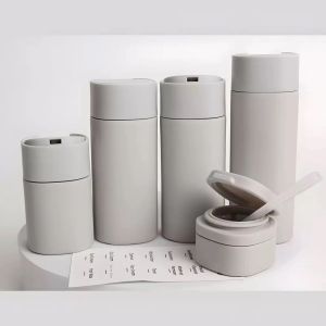 Bộ 5 Chai Đựng Kem Du Lịch Bộ Hộp Đựng Đồ Vệ Sinh Được TSA Phê Duyệt Có Thể Đổ Lại Đồ Cần Thiết Khi Đi Du Lịch Cho Kem Và Chất Lỏng