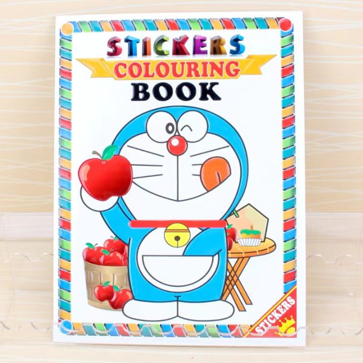 [MSIA SHIP] Little Pony Stickers & Coloring Book A4 Pelekat Kartun ...