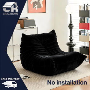 Crazy【🔥Ergonomic Lazy Sofa🔥】Mao Mao Worm Chair Super Soft & Hugging Design | Lounge Sleep Reading Chair Space-saving毛毛虫沙发