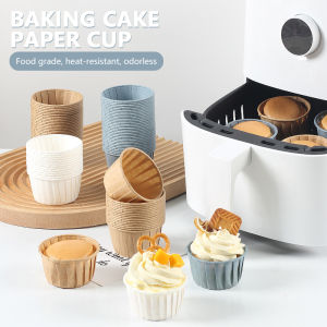 50pcs 3oz Coating Process Muffin Chocolate Cupcake Sweetmeats Liner Bakeware Baking Cup Mold Oil Proof Paper Cupcake Cup