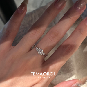 Ultra-Shiny Thin Ring for Women Unique Commute Versatile Index Finger Ring Elegant Stackable Daily Wear Fashion Jewelry