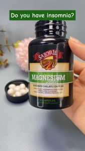 Magnesium Glycinate Supplements to Support Stress Relief Assist Sleep Anxiety Relief softsulesHeart Health60 Capsules