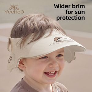YeeHoO KIDS | Waterproof Shower Hat for Ear Protection UV Shield