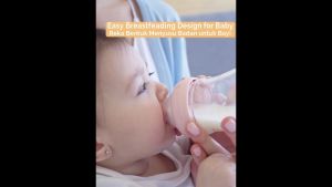 Oberni Glass Bottle Wide Neck no BPA 150/120ml