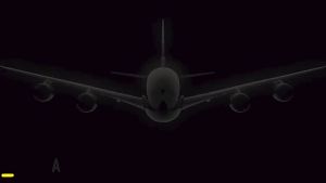 ของเล่นเด็ก เครื่องบินชนถอย GEAR PLANE SIMULATION MODEL NO.KH332-5