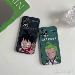 LUFFY & ZORO SOFT CASE IPHONE 14 13 12 11 PRO MAX X XR XS MAX 6 7 8 PLUS 12 MINI 13 MINI