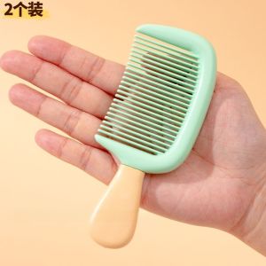 Portable Thickened Durable Ice Cream Comb for Children Static Free Medium Teeth Household Use Cute Pocket Size Hair Comb