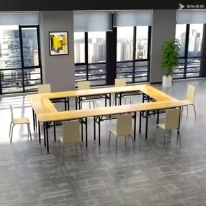 Meja Lipat Portabel Meja Makan Meja Belajar Lipat Meja Kerja Meja Lipat Besi Meja Pelatihan Serbagun