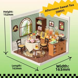 JINWUCHUANGYI | Afternoon Tea Theme 3D Puzzle Toy