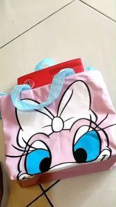 TAS TOTE ZARA DONAL DESY DUCK WANITA IMPORT fashion TERLARIS Disney edition