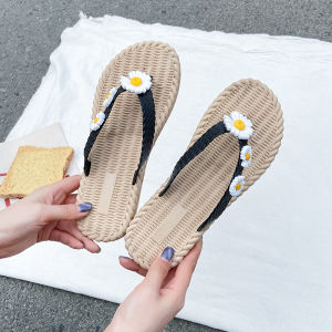 LIEW FASHION Selesa Wanita sandal Flat dalaman & luaran selipar kasual tidak tergelincir biasa (Comfortable Women Flat Sandals indoor & outdoor Casual Slippers Non-slip Regular Fit)