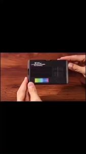 PLOKAMA U160PRO RGB Mini LED Video Light ไฟดารา ไฟสตูดิโอ ติดหัวกล้อง ถ่ายภาพ ปรับแสง RGB ได้ถึง 360 สี