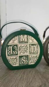 Tas Selempang Wanita Import Tas Handbag Wanita Kulit Pu Tas Cewek Model Bulat Tas Tenteng Wanita 860134 6013