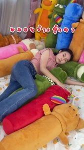 หมอนข้าง ใบโต 💕 เลือกเยอะ เนื้อนุ่ม ตูง 75 ซม ราคา ราคาที่โรงงาน มาสั่งเอง