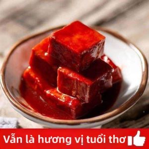 Nước sốt phô mai đậu phụ đỏ handmade