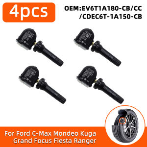 YONGRUN TPMS Tire Pressure Sensor OE EV6T-1A180-CB/EV6T-1A150-CB Automotive Wheel MonitoringSensor Durable Replacement ValveStem