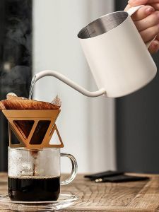 Đồng Cốc Cà Phê Treo 304 Bằng Thép Không Gỉ 240ml Phủ Lớp Phủ Teflon Cốc Pha Cà Phê Bằng Tay Mini Cốc Nước Nhỏ Dùng Tại Nhà