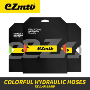 EZmtb | EZmtb 4/5-Layer Bike Brake Hose - PTFE/Kevlar Line Stainless Fittings for MTB/Road Hydraulic Disc​