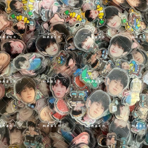 Acrylic Fun Emoticon Package Handmade Meeting Event Support Material Celebrity Surroundings Double-sided Film Star Concert