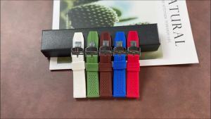Silicone Watch Strap for Seiko for Omega Watchband 16mm 18mm 20mm 22mm 24mm Quick Release Breathable Rubber Soft Women Men Band
