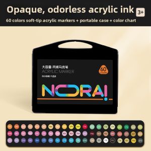 Nora | Student-Safe Water-Resistant Stackable Markers Art Supplies
