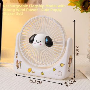 Quiet Powerful 6-inch Small Fan