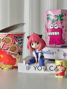 Bộ Đồ Chơi Mô Hình Ania Pink Bé Gái Spy Family Trang Trí Xe Hơi Đồ Chơi PVC 1/12 Đồ Chơi Tĩnh Vật Đồ Chơi Anime Trò Chơi