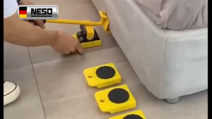 NESO German Tool Troli Roda Dongkrak Alat Bantu Pindah (COD) Barang Furniture Sofa Mesin Cuci Kulkas Moving Roller Tool Perabotan Mebel Lemari Dengan Roda NT23