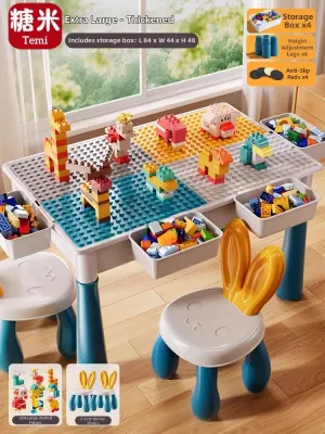 TEMiTANGMI | Intelligent Multi-functional Building Block Table