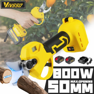 VIVSSO Electric Scissors with an Opening of 50mm for Pruning Tree Branches Garden Gardening Tool for Makita 18V Battery Pins