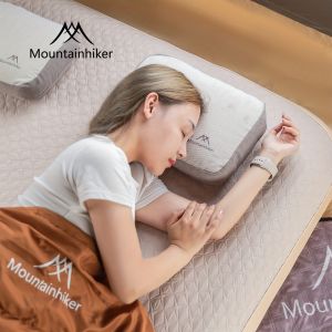 Mountainhiker Self inflating sponge pillow soft quiet washable perfect essential for outdoor adventures and camping