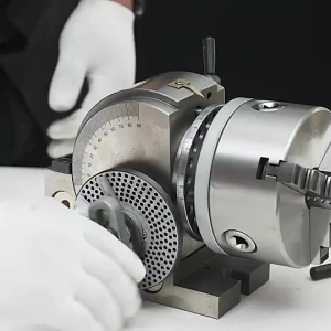 BS0 BS1 Semi Universal Dividing Head Precision Indexing Head 4 Inch 5 Inch 6 Inch With Tailstock For Milling Machine